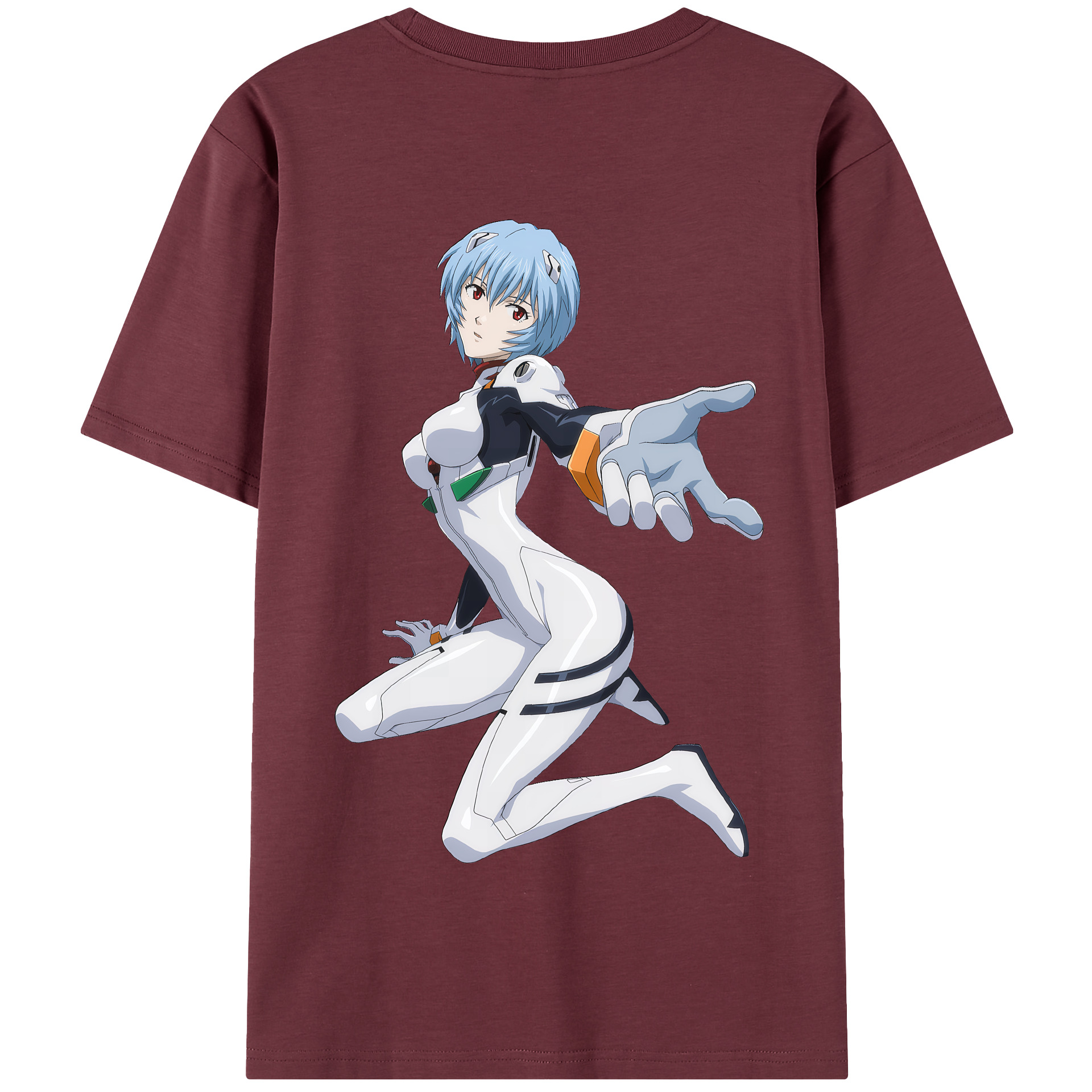 （画像用） EVA 新世紀エヴァンゲリオン 綿100％半袖Tシャツ（背面プリント）